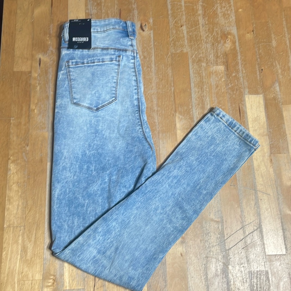 NWT Missguided Denim sinner jeans
